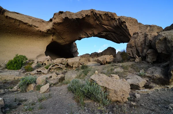 Natural Arch in the Desert — Stock Photo, Image