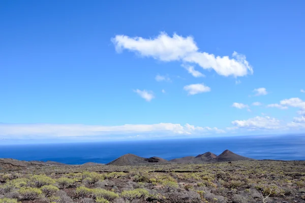 Paesaggio dell'isola Canaria di El Hierro — Foto Stock