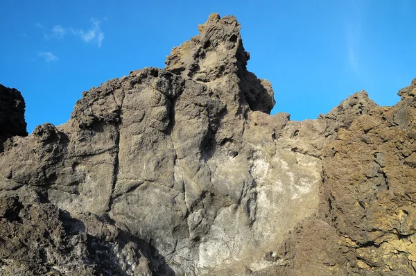 Dry Hardened Lava Rocks — Stock Photo, Image