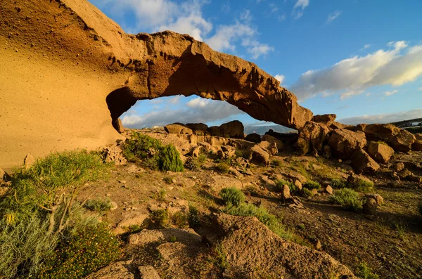 Natural Arch in the Desert — Stock Photo, Image