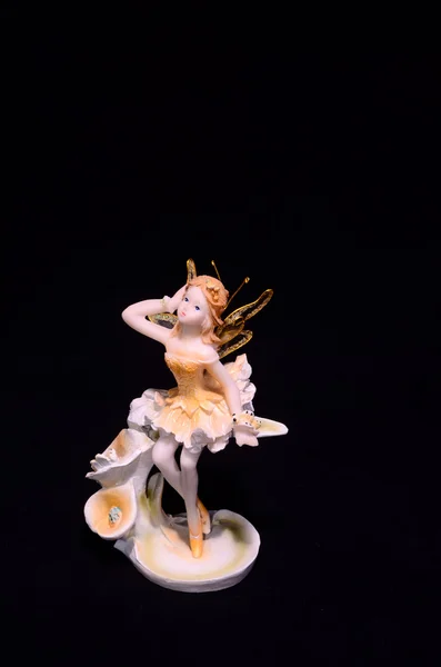 Сделанная вручную статуэтка феи — стоковое фото