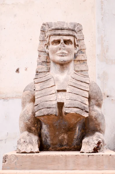 Sphinx of the Old Masonry Temple in Tenerife — Stock Photo, Image