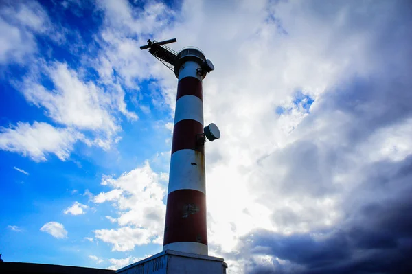 赤と白の灯台 — ストック写真