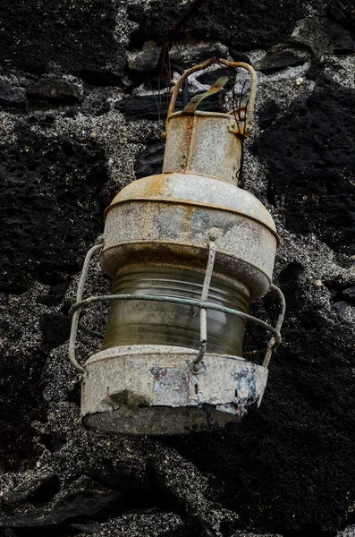 旧老式煤油灯灯笼 — 图库照片