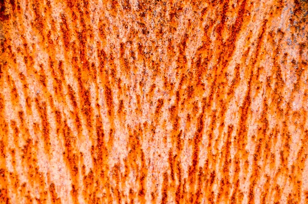 Textura de metal enferrujado laranja — Fotografia de Stock
