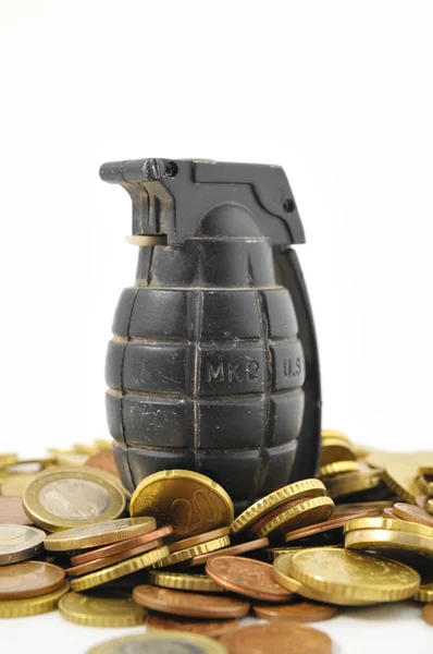 Concepto de dinero para la guerra — Foto de Stock