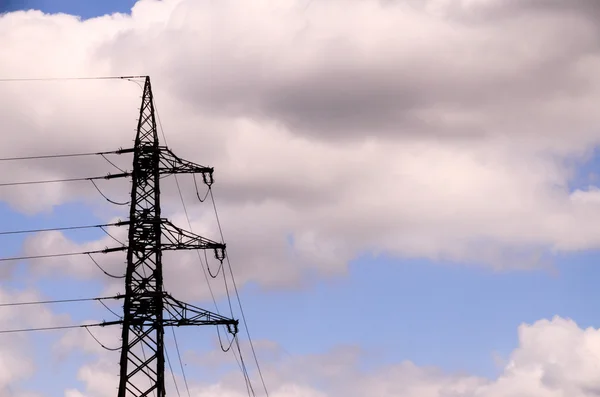 Torre de transmisión eléctrica de alto voltaje —  Fotos de Stock