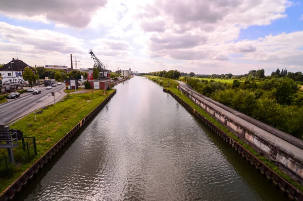 Vista del río Hamm — Foto de Stock