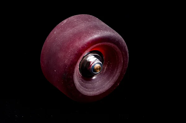 Old Vintage Consumed Skate Wheel — Stock Photo, Image