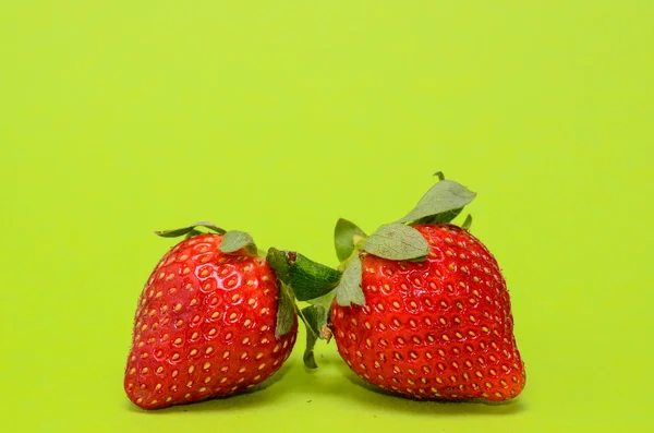 Ferske, modne jordbær – stockfoto
