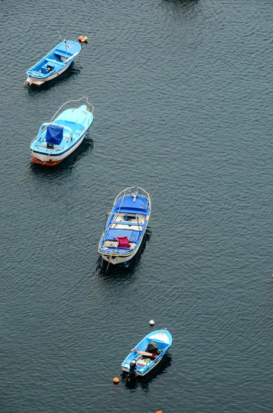 Vista aérea de los barcos —  Fotos de Stock