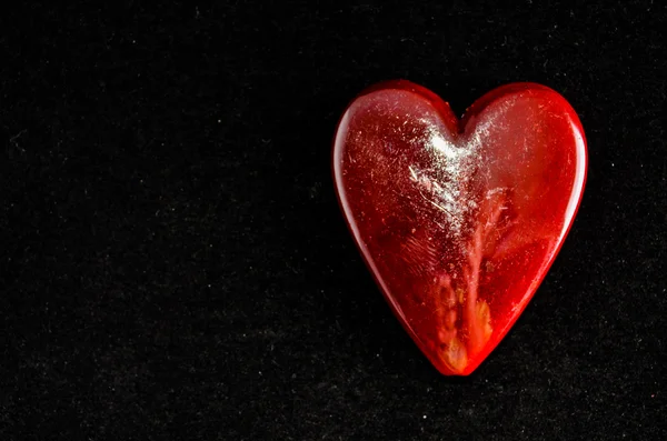 Coração vermelho — Fotografia de Stock