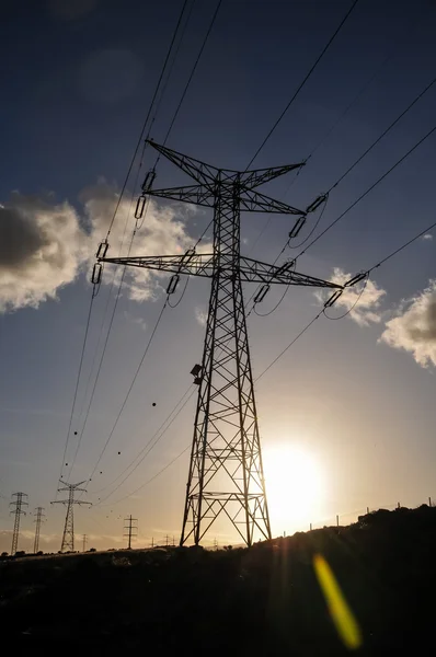 Energia elétrica pilão — Fotografia de Stock