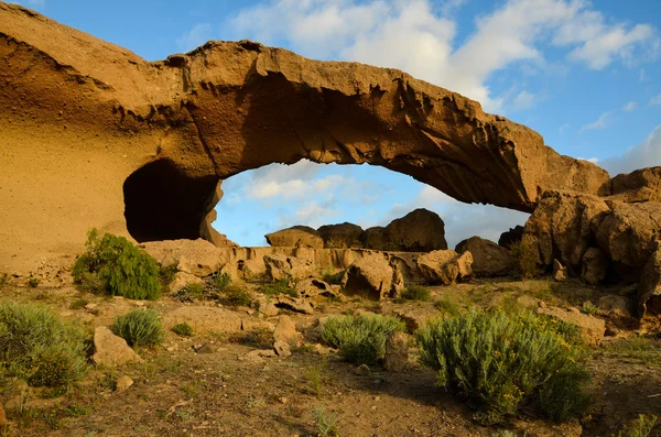 Natural Arch in the Desert — Stock Photo, Image