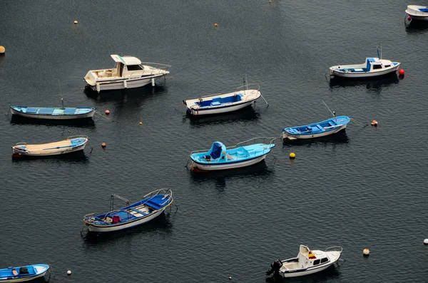 Vista aérea de los barcos —  Fotos de Stock