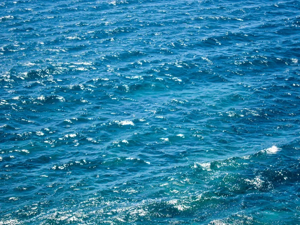 Textura azul da água — Fotografia de Stock