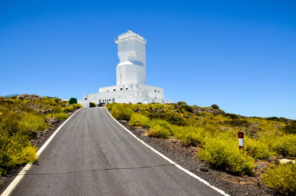 Dalekohledy Astronomická observatoř Teide — Stock fotografie