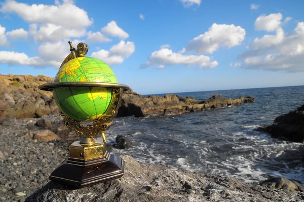 Vintage Globes Planet Earth — Stock Photo, Image