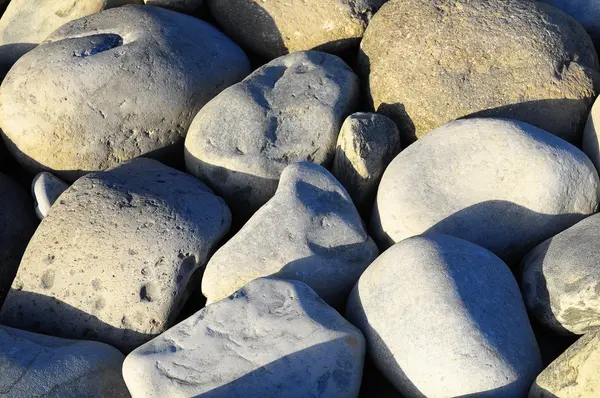 Round Rocks Smoothed by the Water — Stock Photo, Image