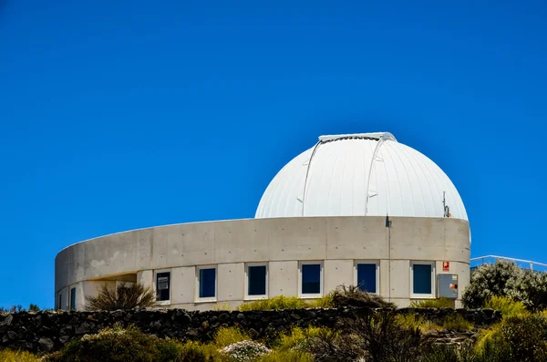 Telescópios do Observatório Astronómico de Teide — Fotografia de Stock