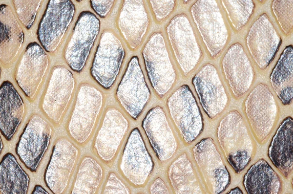 Textura de padrão sem costura de pele de cobra — Fotografia de Stock