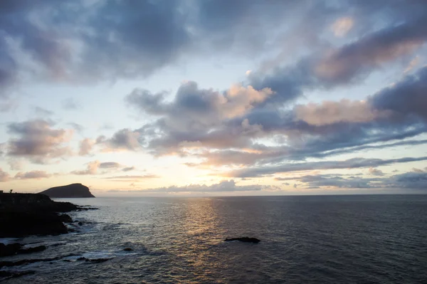 Colred bulutlarcolred wolken — Stok fotoğraf