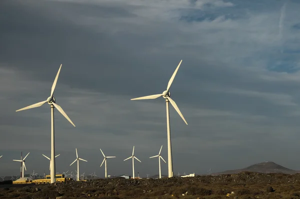 Windenergieanlage — Stockfoto