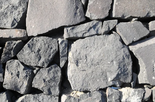 Szary skalnej ściany starożytnej — Zdjęcie stockowe