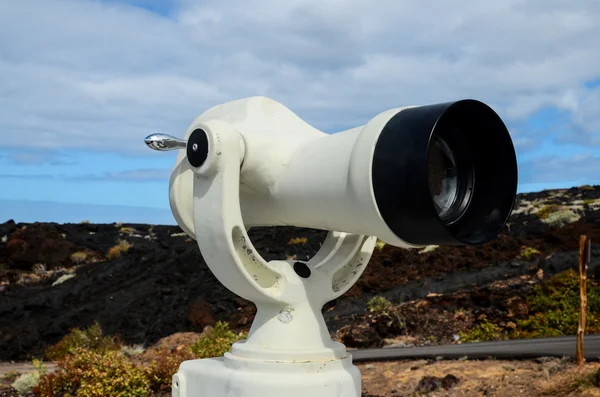 Coin Telescope — Stock Photo, Image