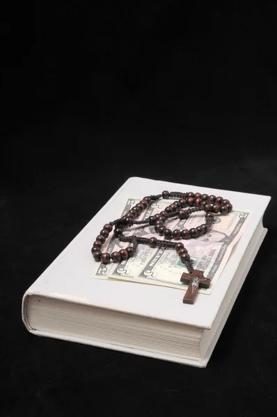 Christus und Geld — Stockfoto