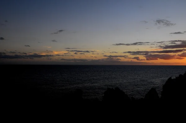 日没時の色雲 — ストック写真