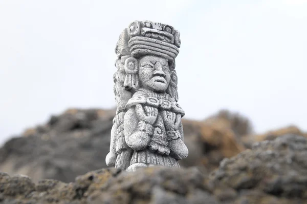 Estatua Maya —  Fotos de Stock