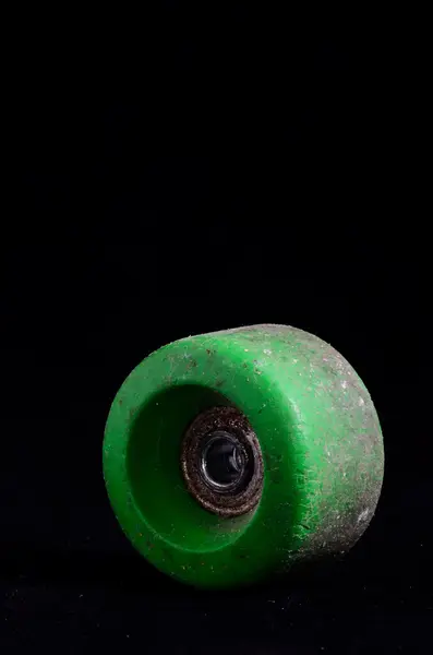 Old Vintage Consumed Skate Wheel — Stock Photo, Image