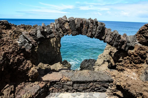 Stone Arch Window — Stock Photo, Image