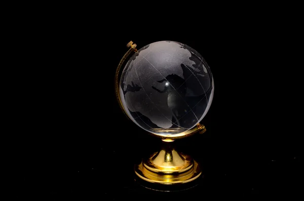 Globe Terre transparent — Photo