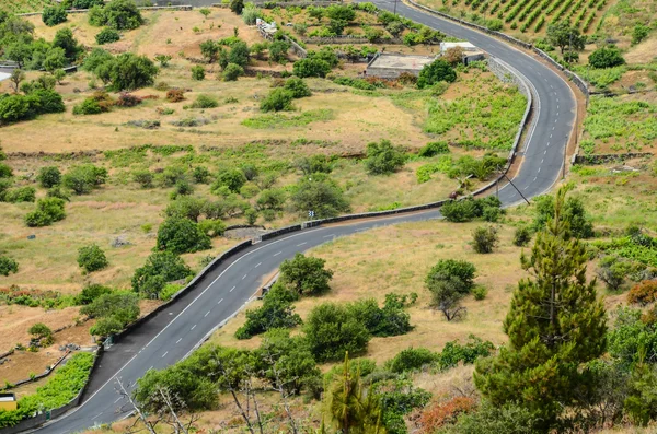 Uzun süre yalnız yol — Stok fotoğraf