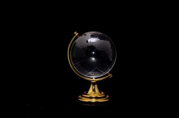 Şeffaf küre Dünya — Stok fotoğraf