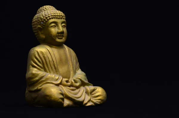 Маленький золотой Будда — стоковое фото