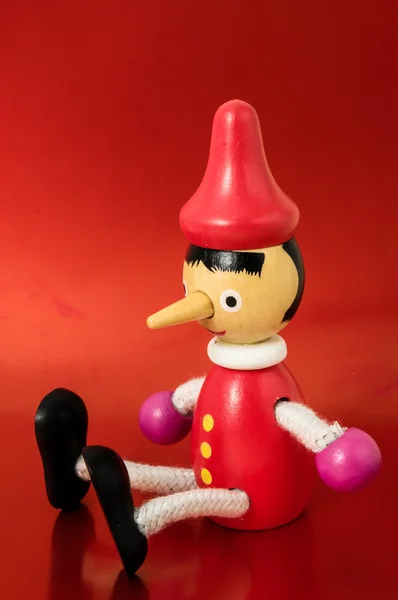 Pinocchio Toy Statue — Stock Photo, Image