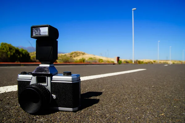 Concetto di fotografia di strada — Foto Stock