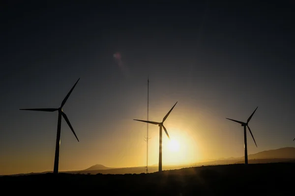 Energía renovable de la central eléctrica — Foto de Stock