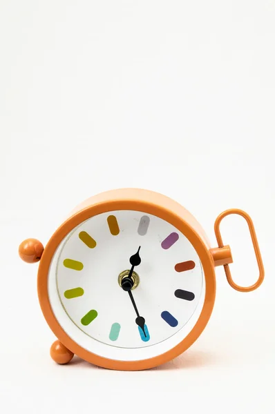 Reloj despertador naranja — Foto de Stock