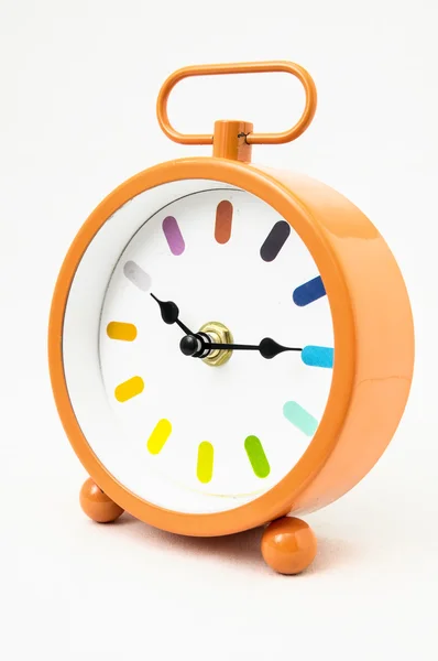 Reloj despertador naranja — Foto de Stock