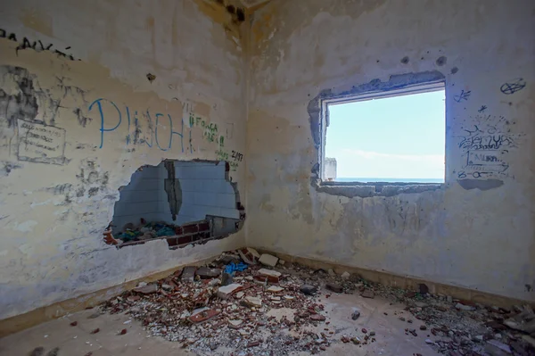 Abandoned Buildings of a Military Base — Stock Photo, Image