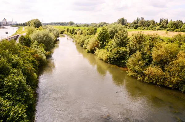 Vista del río Hamm — Foto de Stock