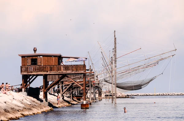 Casa de pesca tradicional — Foto de Stock