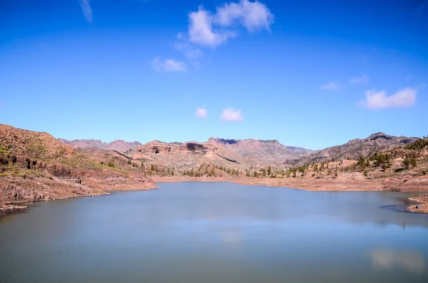 Lago de Agua Oscura en Gran Canaria —  Fotos de Stock