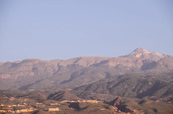 Wüstenlandschaft im Nationalpark Volcan Teide — Stockfoto