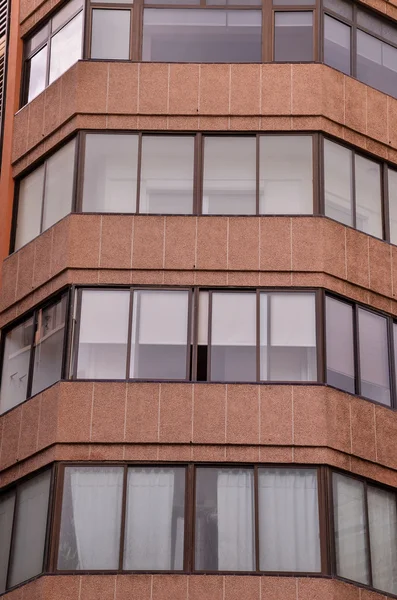 Windows tekstury budynku — Zdjęcie stockowe