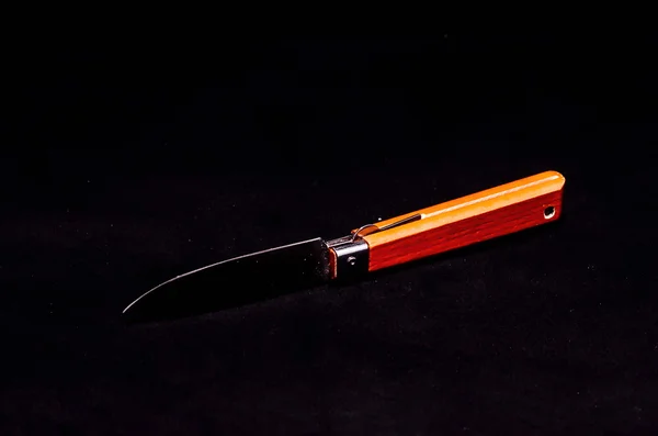 Typowy wzór drewniany nóż — Zdjęcie stockowe